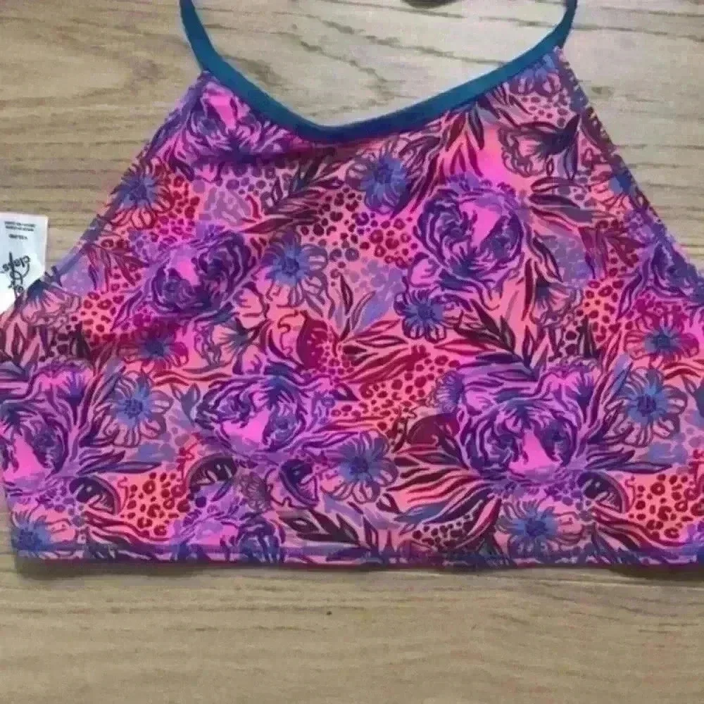 Art Class reversible colorful swimsuit top